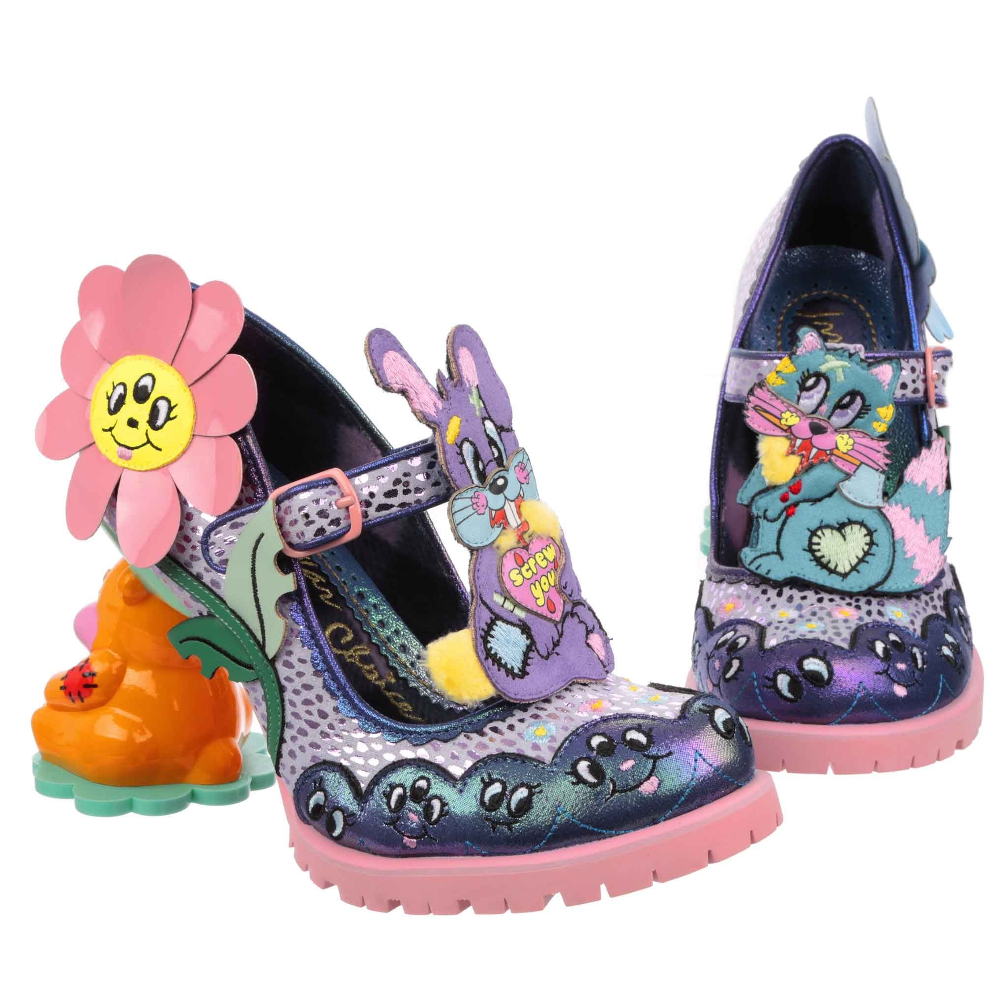 Irregular Choice *SCREW YOU BEARS* Bandaged Babe Mint – Daisy Mae