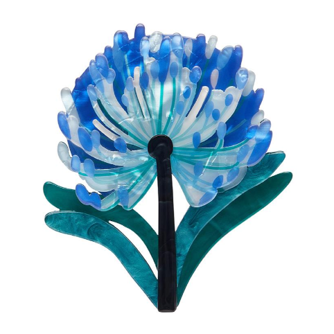 Erstwilder Jocelyn Proust Abundant Agapanthus Brooch