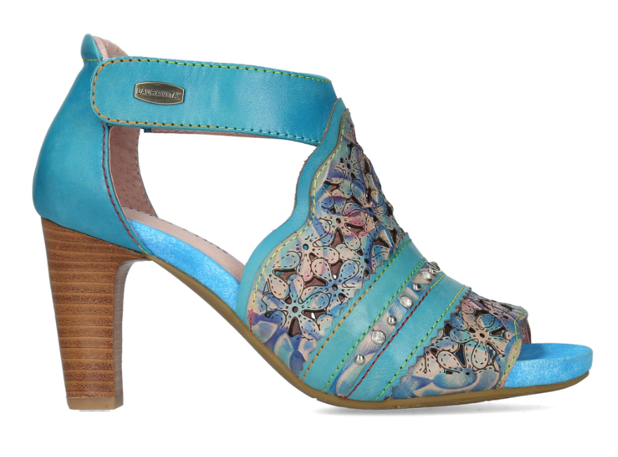 Laura Vita Alcbaneo Turquoise – Shoe Fun