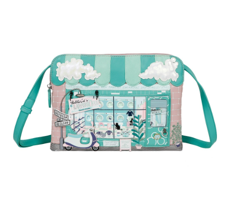 PREORDER Vendula Bubble Cats Laundromat Bella Bag