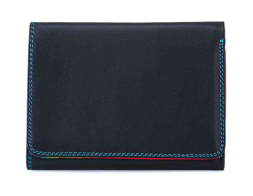 Mywalit Medium Tri Fold Wallet Black