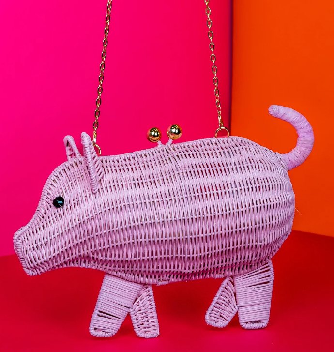 Wicker Darling Boarito the Pig Clutch