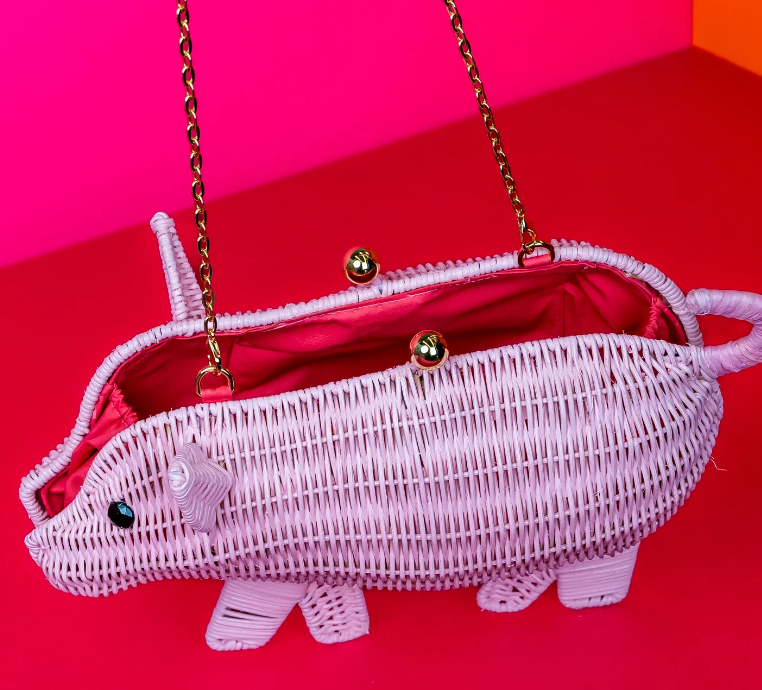 Wicker Darling Boarito the Pig Clutch