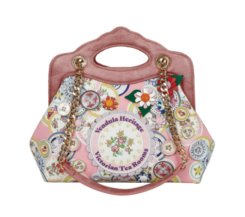 PREORDER Vendula Heritage Victorian Tea Rooms Small Ornate Handle Bag