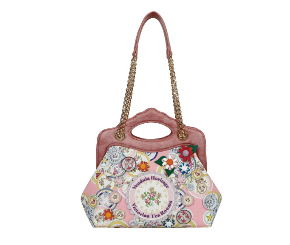 PREORDER Vendula Heritage Victorian Tea Rooms Small Ornate Handle Bag