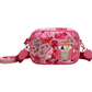 Vendula Pink Ribbon Foundation London Cats and Corgis Floral Camera Bag