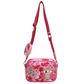 Vendula Pink Ribbon Foundation London Cats and Corgis Floral Camera Bag