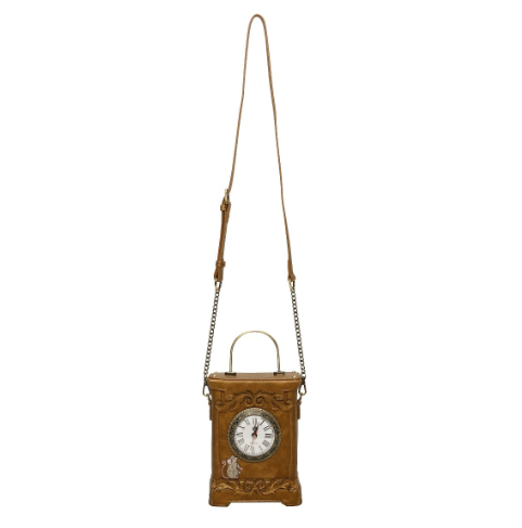 PREORDER Vendula Tick Tock Clock Shop Carriage Clock Bag