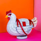 Wicker Darling Chook the Chicken bag with Egg Coin Purse