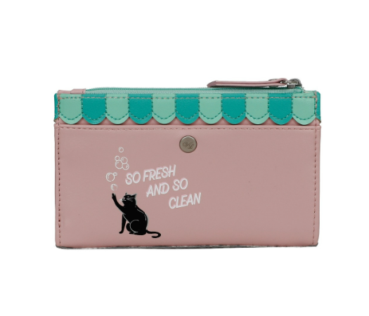 PREORDER Vendula Bubble Cats Laundromat Compact Folding Wallet