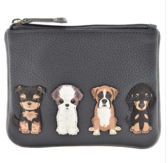 Mala Best Friends Sitting Dogs Coin Pouch