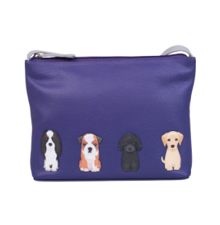 Mala Best Friends Sitting Dogs Cross Body Bag