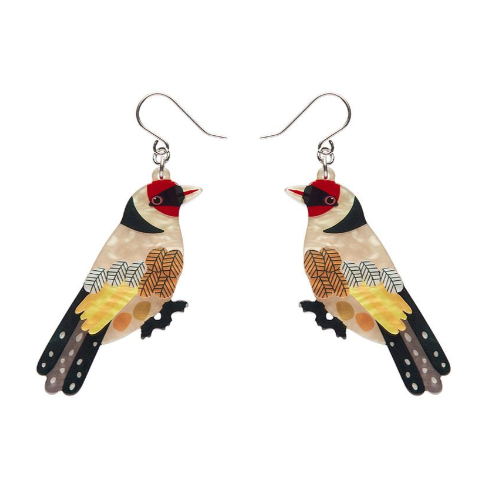 Erstwilder Jocelyn Proust Go For Goldfinch Drop Earrings