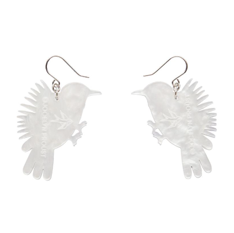 Erstwilder Jocelyn Proust Wondrous Woodpecker Drop Earrings