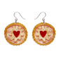 Erstwilder London Calling Jammie Dodger Drop Earrings