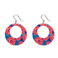 Erstwilder Jocelyn Proust Dahlia Circle Drop Earrings