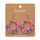 Erstwilder Jocelyn Proust Dahlia Circle Drop Earrings