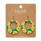 Erstwilder Jocelyn Proust Sunflower Circle Drop Earrings