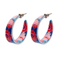 Erstwilder Jocelyn Proust Dahlia Hoop Stud Earrings