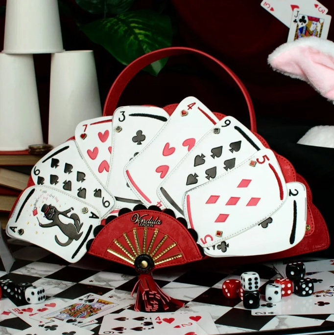 Vendula House of Cards Magic Shop Fan Bag