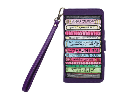 Vendula Travelling Library Universal Flip Phone Case