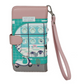 PREORDER Vendula Bubble Cats Laundromat Universal Flip Phone Wallet