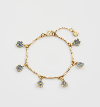 Fable England Forget Me Not Bracelet