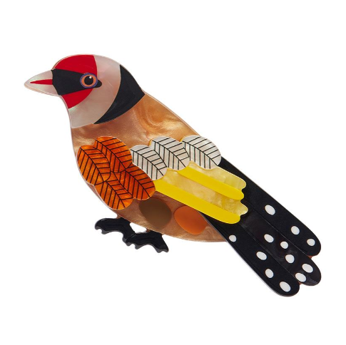 Erstwilder Jocelyn Proust Go For Goldfinch Brooch