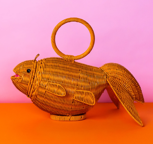 Wicker Darling Wanda the Goldfish