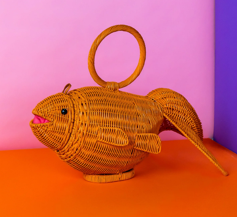 Wicker Darling Wanda the Goldfish