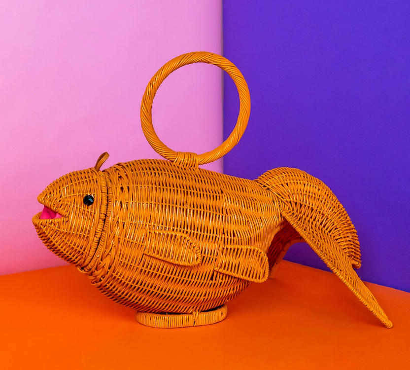 Wicker Darling Wanda the Goldfish