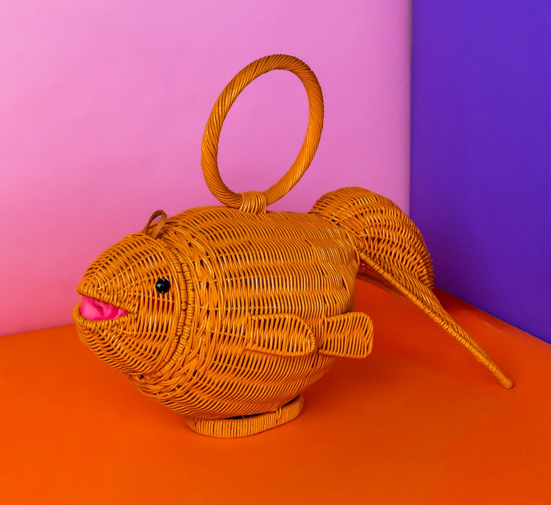 Wicker Darling Wanda the Goldfish