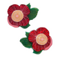 Erstwilder Jocelyn Proust Pretty Poppies Hair Clips Set 2 Piece