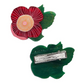 Erstwilder Jocelyn Proust Pretty Poppies Hair Clips Set 2 Piece