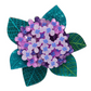 Erstwilder Jocelyn Proust Heavenly Hydrangea Brooch