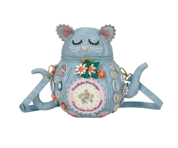 PREORDER Vendula Heritage Victorian Tea Rooms Kitty Teapot Bag