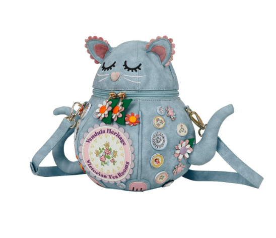 PREORDER Vendula Heritage Victorian Tea Rooms Kitty Teapot Bag