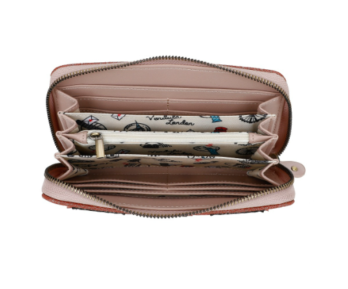 PREORDER Vendula Perfumery Blush Edition Large Ziparound Wallet