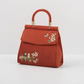 Fable England Lovebirds Mini Top Handle Tote