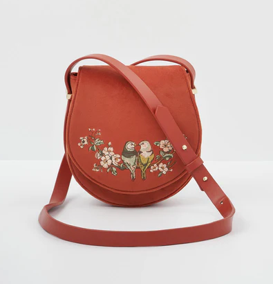 Fable England Lovebirds Saddle Bag