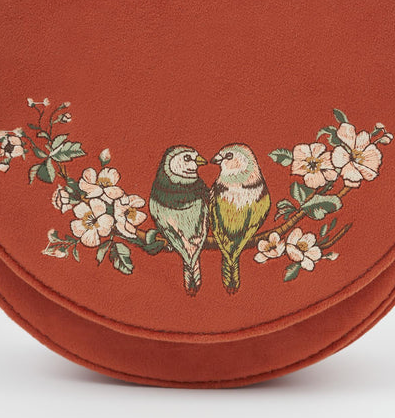 Fable England Lovebirds Saddle Bag