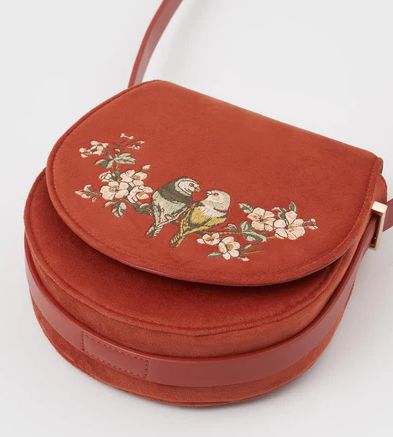 Fable England Lovebirds Saddle Bag