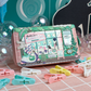 PREORDER Vendula Bubble Cats Laundromat Medium Ziparound Wallet