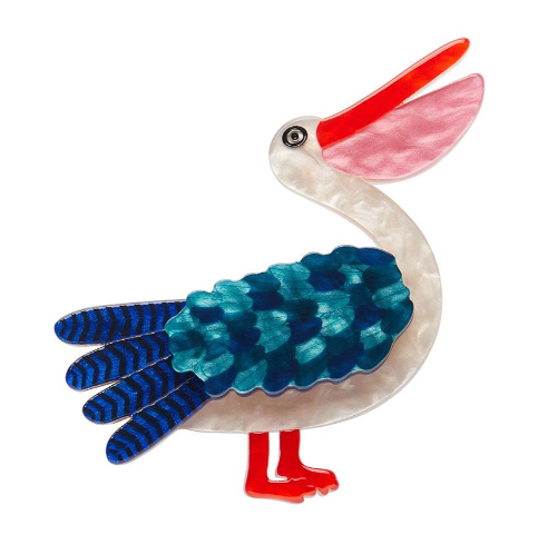 Erstwilder Jocelyn Proust Pelican Perfection Brooch