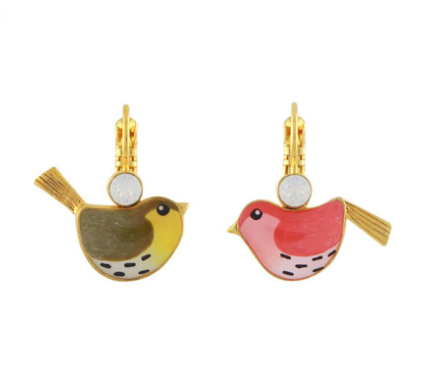 Taratata Pia Pia Drop Earrings Pink