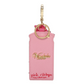 Vendula Pink Ribbon Foundation London Cats and Corgis Floral Pink Telephone Box Key Charm