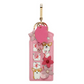 Vendula Pink Ribbon Foundation London Cats and Corgis Floral Pink Telephone Box Key Charm