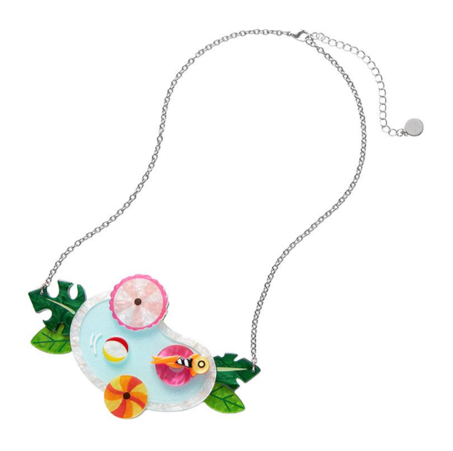 Erstwilder Atomic Abode The Pool Party Necklace