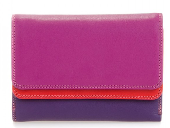 Mywalit Double Flap Wallet Sangria