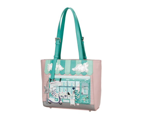 PREORDER Vendula Bubble Cats Laundromat Shopper Bag